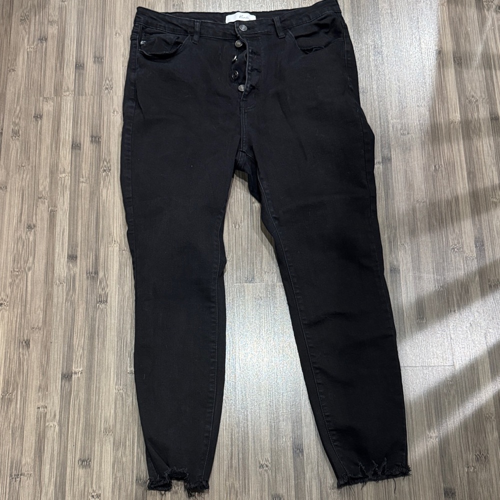 KanCan Black Ankle Jeans